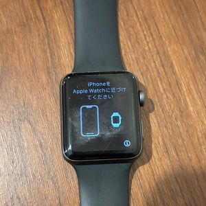 Apple Smartwatch Series 3 42mm GPS Silver with black band
